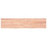 VIDAXL SCHEDA DI BASHBASIN 180X40X (2-4) CM TRATTATO IN LEGNO COMPLETO CROVINO