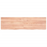 VIDAXL SCHEDA DI BASHBASIN 180X50X (2-6) CM Trattato in legno massiccio chiaro