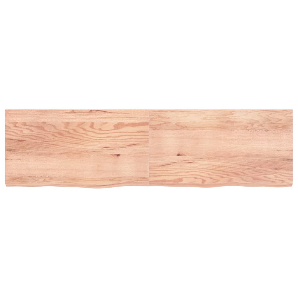 VIDAXL SCHEDA DI BASHBASIN 220X60X (2-6) CM TRATTATO IN LEGNO SUSSO CROVA