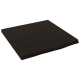 VidaXL Waschtischplatte 40x40x2 cm, behandeltes Massivholz dunkelbraun