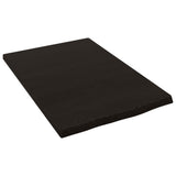 Vidaxx Waschtischplatte 40x60x2 cm, behandeltes Massivholz dunkelbraun