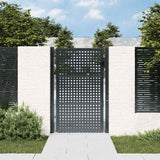 VidaXL Tor 105x175 cm Stahl Anthrazit