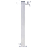 Vidaxl Wassersäule Quadrat 40 cm Edelstahl