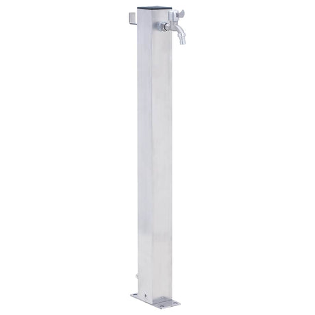 Vidaxx Wassersäule quadratisch 60 cm Edelstahl