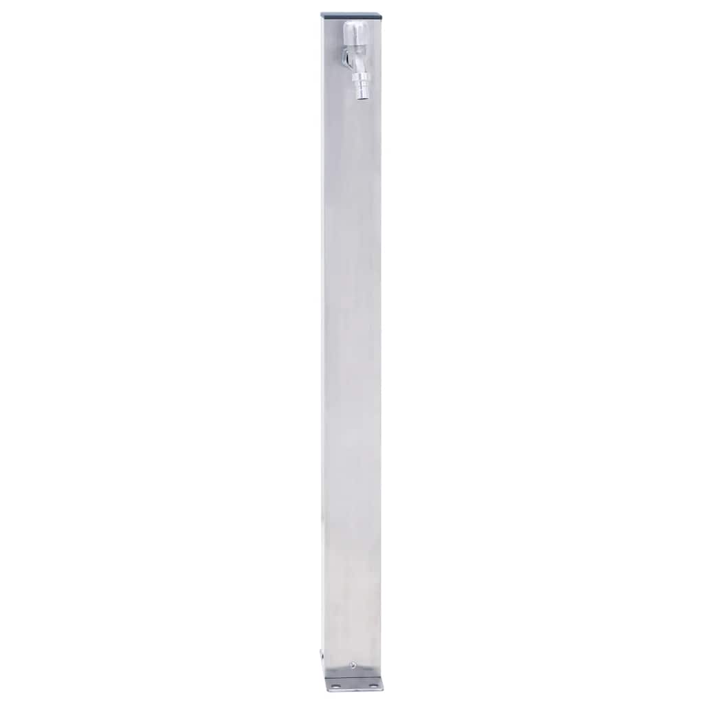 Vidaxx Wassersäule quadratisch 60 cm Edelstahl