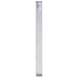 Vidaxx Wassersäule quadratisch 60 cm Edelstahl