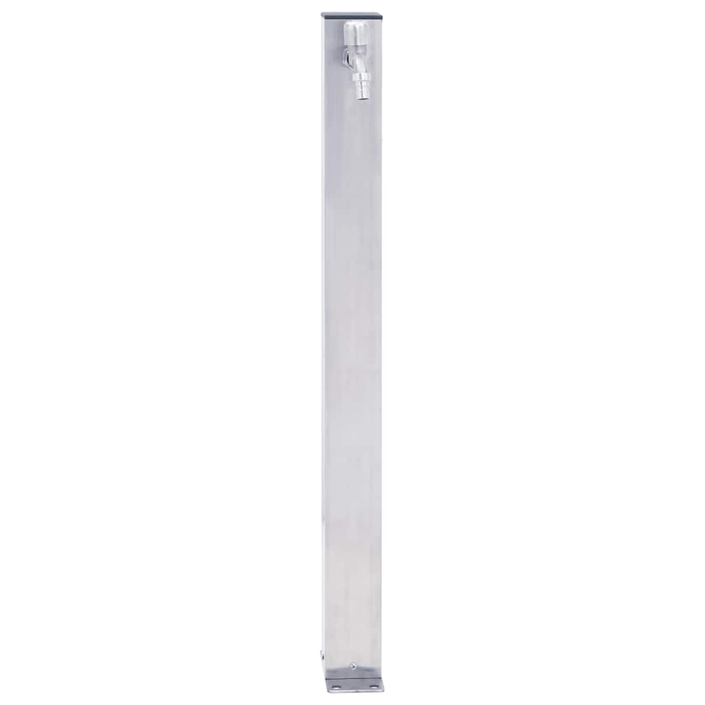Vidaxx Wassersäule quadratisch 100 cm Edelstahl