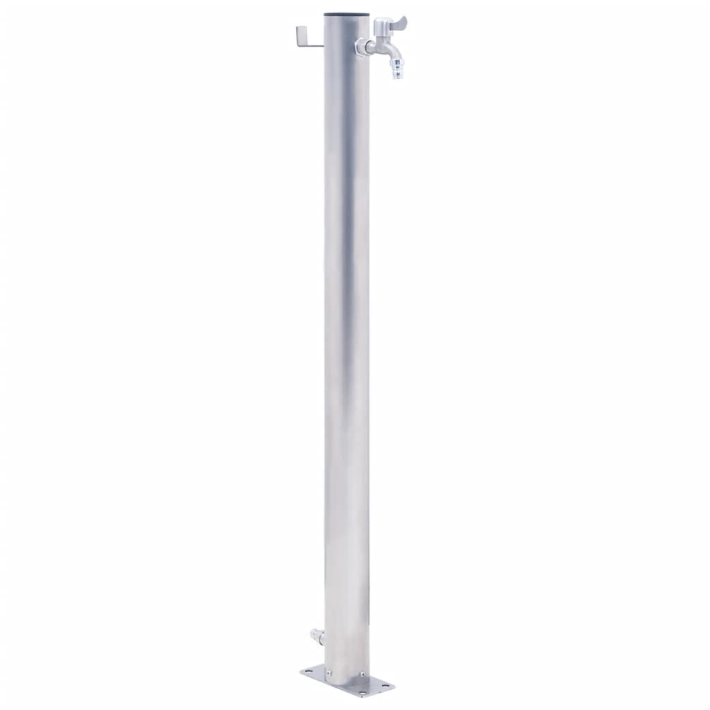 Vidaxl Wassersäule um 80 cm Edelstahl