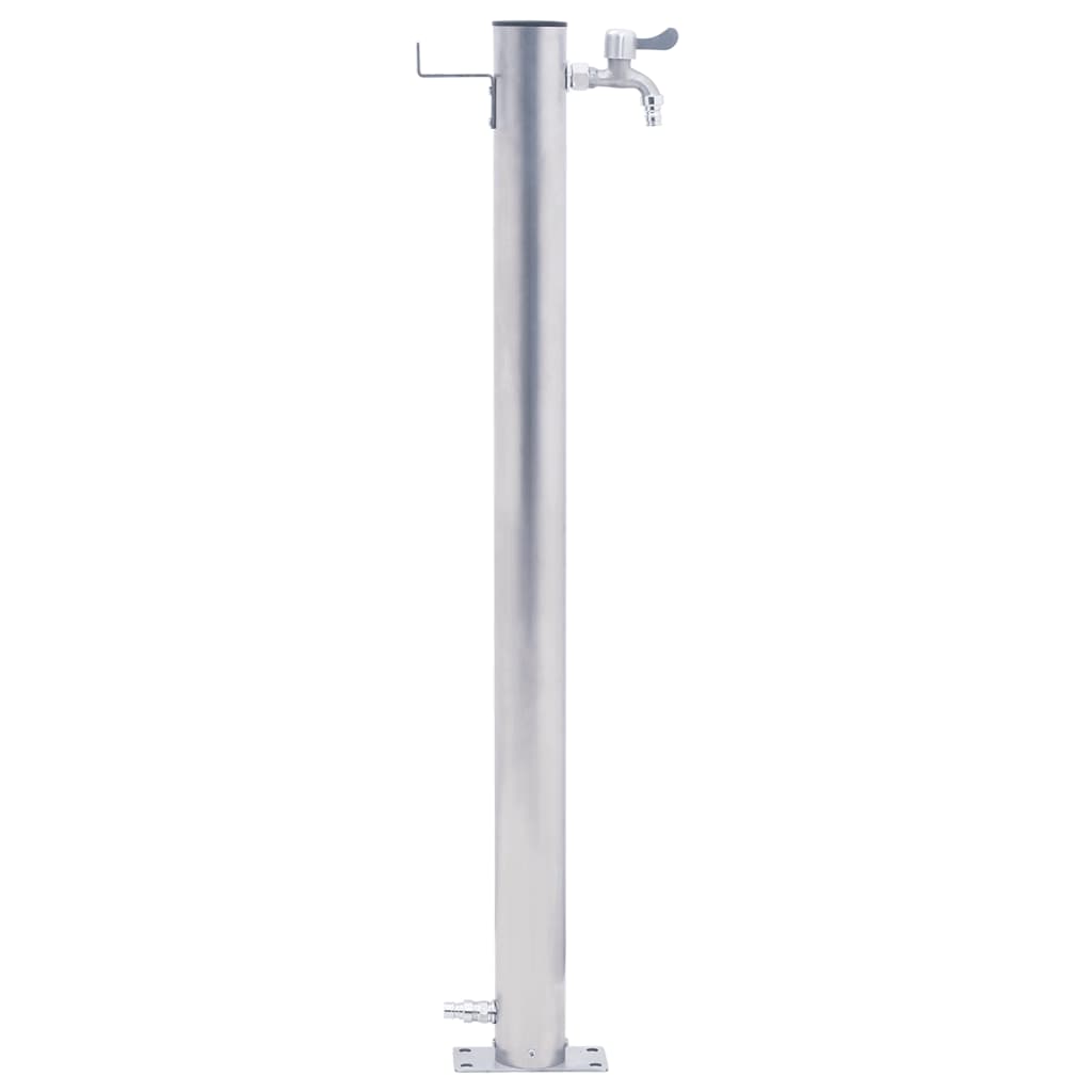 Vidaxl Wassersäule um 80 cm Edelstahl