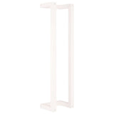 Rack de serviette Vidaxl 23x18x90 cm Pine solide blanc