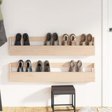 Vidaxl Wandschuhe Racks 2 PCs 110x9x23 cm Festkiefer