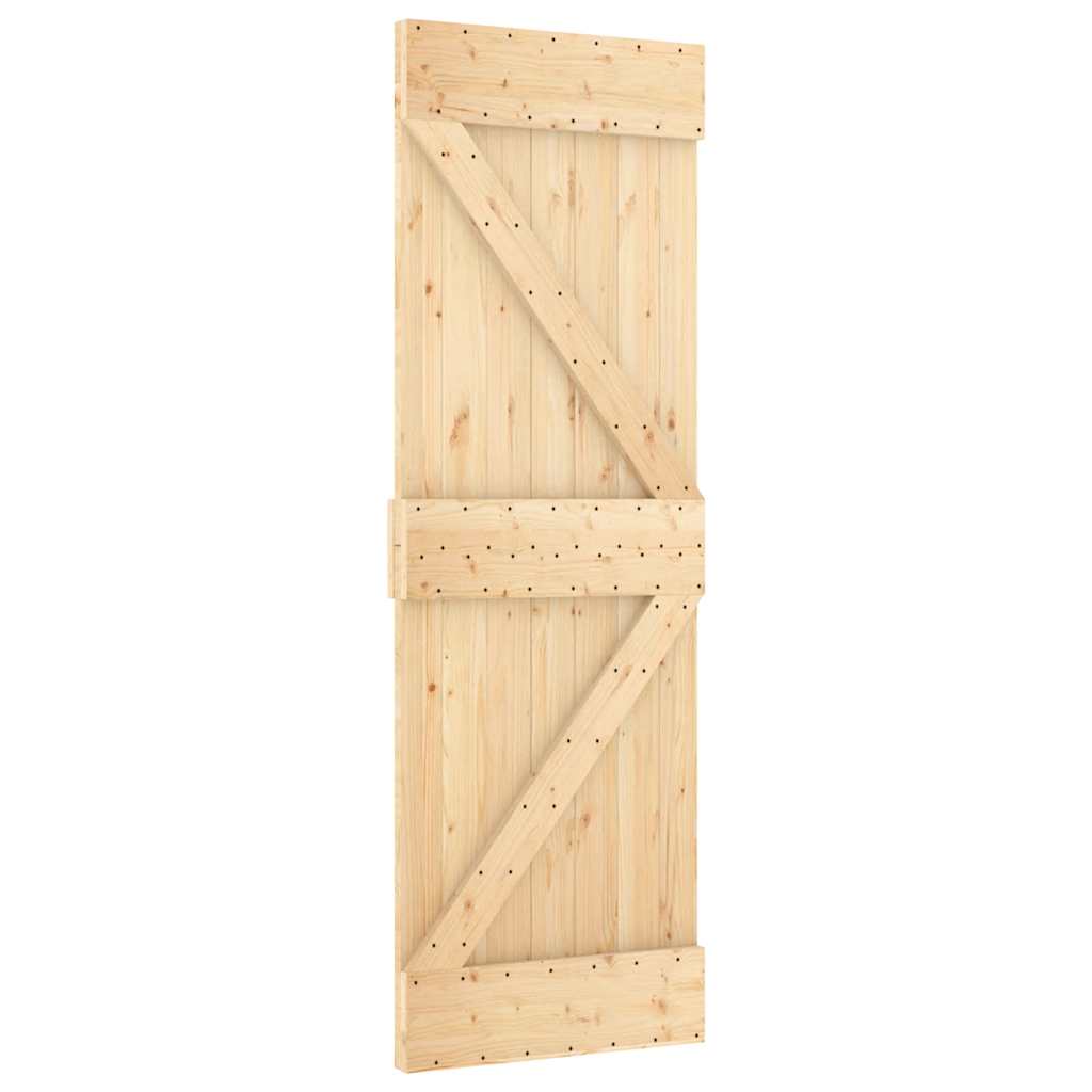 Vidaxx Tür Narvik 70x210 cm massives Kiefernholz