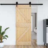 Vidaxx Tür Narvik 70x210 cm massives Kiefernholz