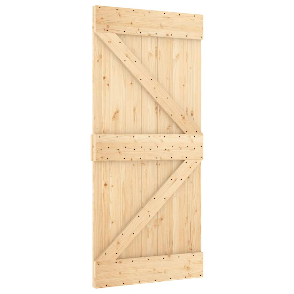 Vidaxl Door Narvik 95x210 cm Solid furu