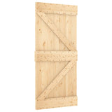 Vidaxl Door Narvik 95x210 cm Solid Pine