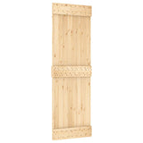 Vidaxx Tür Narvik 70x210 cm massives Kiefernholz