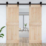 Vidaxx Tür Narvik 70x210 cm massives Kiefernholz