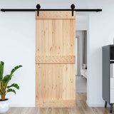 Vidaxx Tür Narvik 70x210 cm massives Kiefernholz