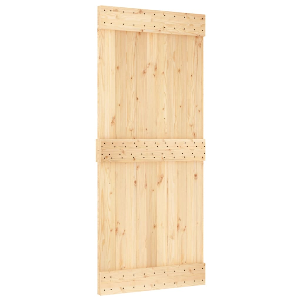 Vidaxl Door Narvik 90x210 cm Solid Pine