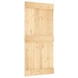 Vidaxx Tür Narvik 95x210 cm massives Kiefernholz