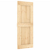 Vidaxl Door Narvik 80x210 cm stałą sosnę