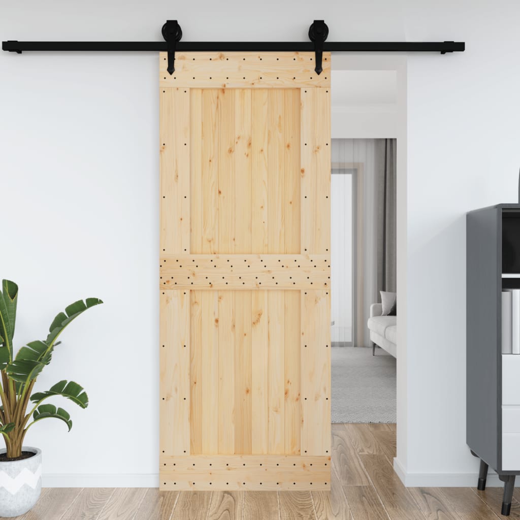 Vidaxl Door Narvik 90x210 cm stała sosna