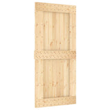 Vidaxx Tür Narvik 95x210 cm massives Kiefernholz