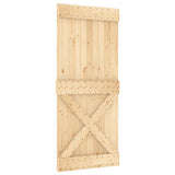 Vidaxx Tür Narvik 90x210 cm massives Kiefernholz