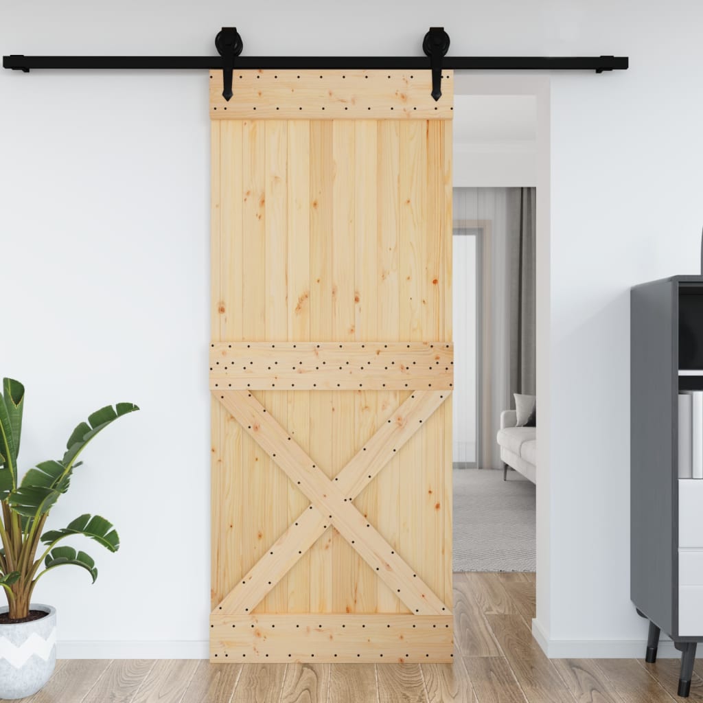 Vidaxl Door Narvik 95x210 cm Solid furu