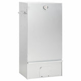 VidaXL BBQ Smoker mit Tisch aus verzinktem Stahl