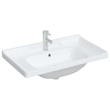 Vidaxx Rechteckwaschtisch 81x48x23 cm Keramik weiß