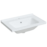 Vidaxl Washbasin Rectangular 71x48x19,5 cm keramická bílá