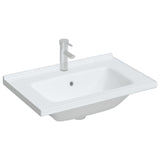 Vidaxx Rechteckwaschtisch 71x48x19,5 cm Keramik weiß