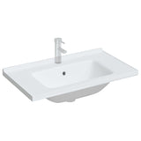 Vidaxl Washbasin Rectangular 81x48x19,5 cm keramická bílá