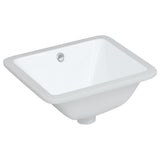 Vidaxx Rechteckwaschbecken 36,5x32x15,5 cm Keramik weiß