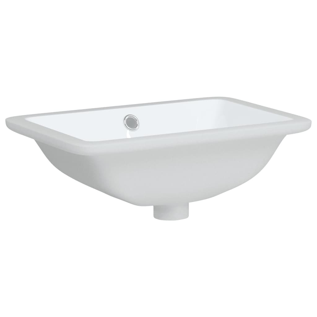 Vidaxx Rechteckwaschtisch 41,5x26x18,5 cm Keramik weiß