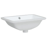 Vidaxx Rechteckwaschtisch 41,5x26x18,5 cm Keramik weiß