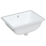 Vidaxx Rechteckwaschtisch 52x38,5x19,5 cm Keramik weiß