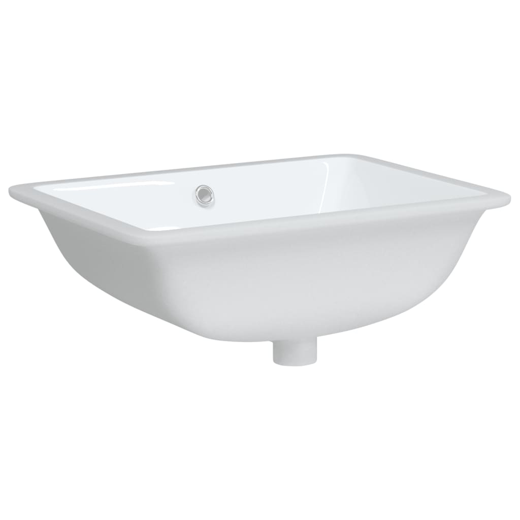 Vidaxl Washbasin Rectangular 52x38.5x19,5 cm keramická bílá