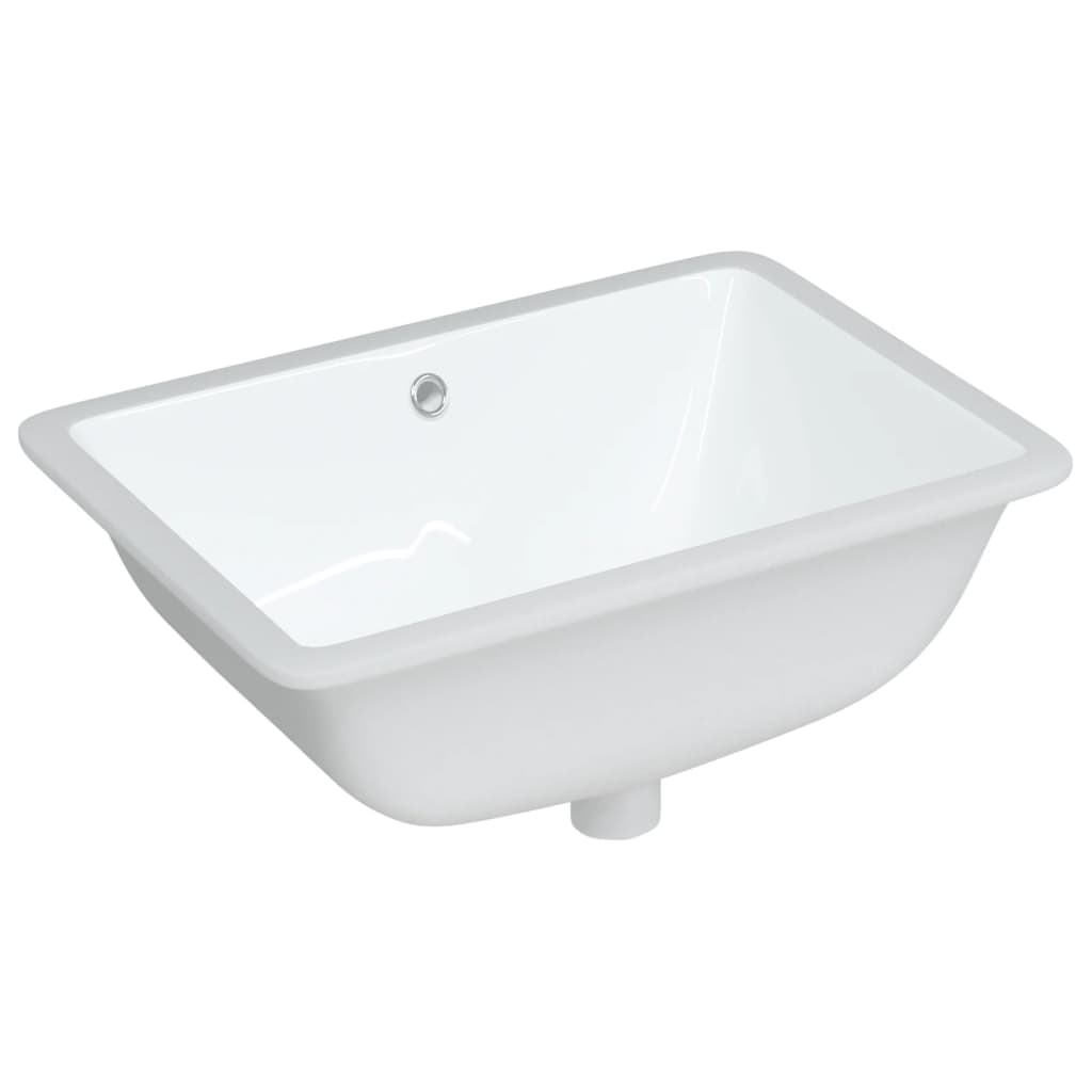 Vidaxx Rechteckwaschbecken 55,5x37,5x19 cm Keramik weiß
