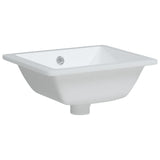 Vidaxl Washbasin Rectangular 36x31.5x16,5 cm keramická bílá