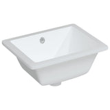 Vidaxx Rechteckwaschbecken 39x30x18,5 cm Keramik weiß