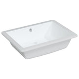 Vidaxx Rechteckwaschtisch 55,5x40x18,5 cm Keramik weiß
