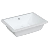 Vidaxl Washbasin Rectangular 55,5x40x18,5 cm keramická bílá