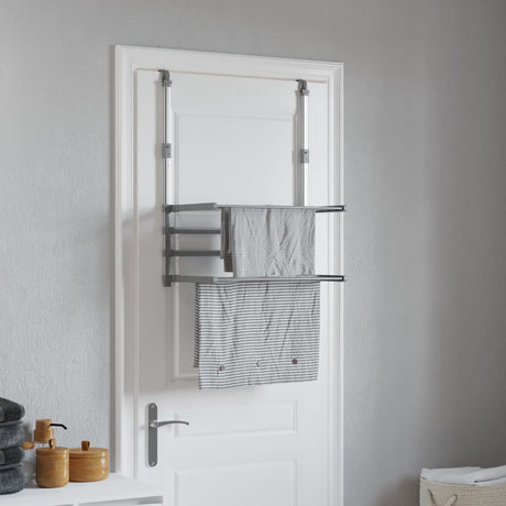 Vidaxx Wäscheständer für Balkon 54x25x42 cm Aluminium