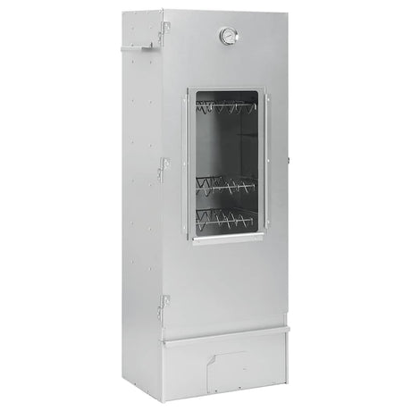 VidaXL BBQ Smoker mit Holzspänen 44,5x29x110 cm Stahl