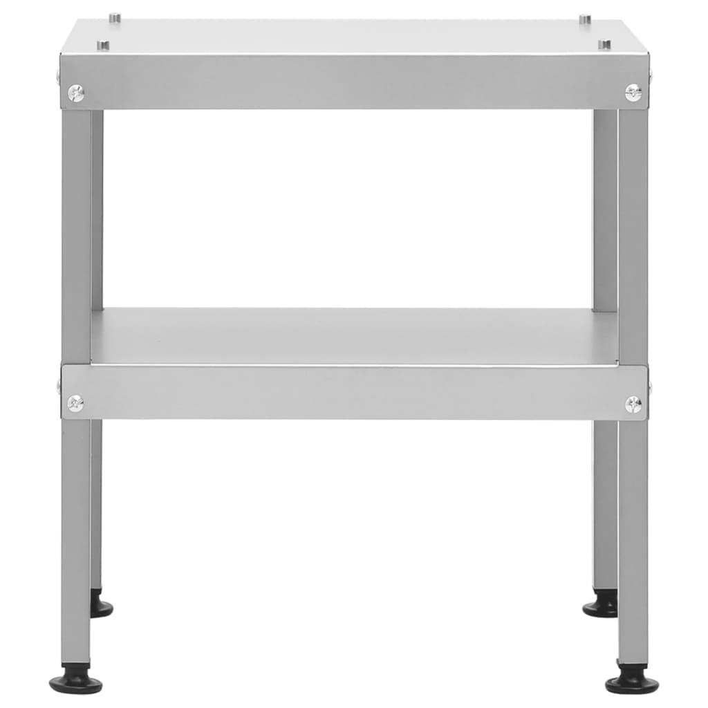 Table Vidaxl pour fumer le four 40x28x44.5 cm Acier galvanisé