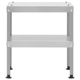 Vidaxl table for smoking oven 40x28x44.5 cm galvanized steel