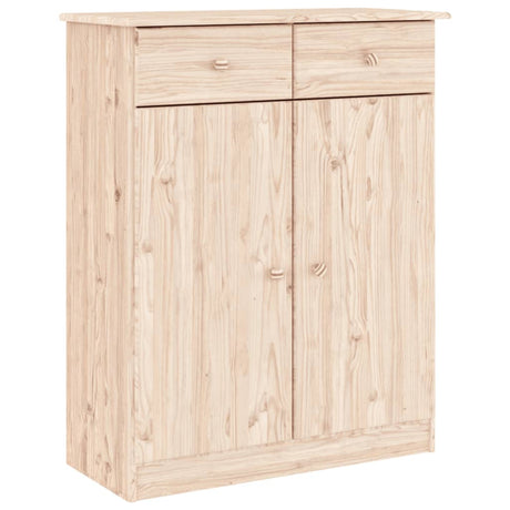 Vidaxx Schuhschrank alta 77x35x96 cm massives Kiefernholz