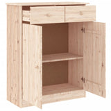 Vidaxl Shoe cabinet Alta 77x35x96 cm Solid pine